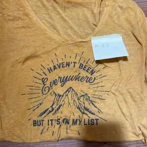 Yellow Graphic T-Shirt